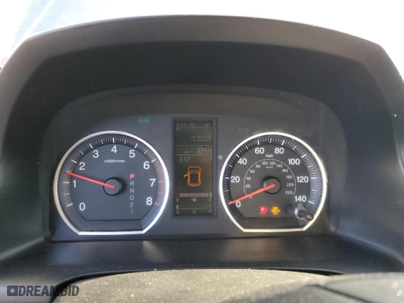 2007 Honda CR-V EX with VIN JHLRE48587C072687, listed as a Copart auction lot 61468754 with 159,002 mi miles and Non Repairable. Bid and sale history available at carsss.com. Image 9.