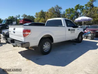 2014 Ford F-150 XL with VIN 1FTMF1CM1EKG07492, listed as a Copart auction lot 49982015 with 137,894 mi miles and Salvage Title. Bid and sale history available at carsss.com. Image 3.
