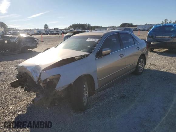 2005 Honda Accord EX with VIN 1HGCM56775A054952, listed as a Copart auction lot 54513305 with 232,597 mi miles and Salvage Title. Bid and sale history available at DreamBid. Image 1.