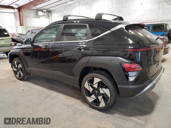 2024 Hyundai Kona Limited with VIN KM8HECA30RU171850, listed as a Copart auction lot 73034154 with 1,105 mi miles and Salvage Title. Bid and sale history available at carsss.com. Image 2.