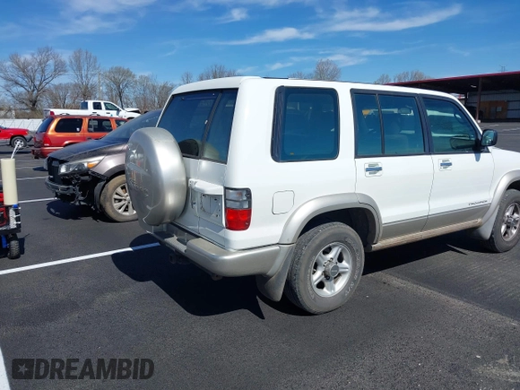 2002 Isuzu Trooper S with VIN JACDJ58X327JOO132, listed as a IAAI auction lot 41830954 with 192,828 mi miles and . Bid and sale history available at DreamBid. Image 4.