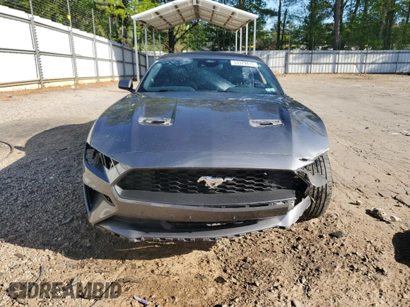2022 Ford Mustang EcoBoost with VIN 1FATP8UH6N5107447, listed as a Copart auction lot 53329815 with 35,528 mi miles and Salvage title. Bid and sale history available at DreamBid. Image 5.