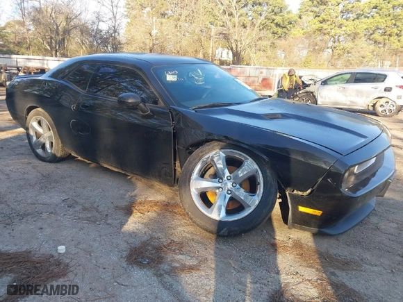 2014 Dodge Challenger SXT with VIN 2C3CDYAG6EH187148, listed as a IAAI auction lot 41272492 with 168,225 mi miles. Bid and sale history available at carsss.com. Image 1.