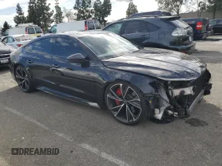 2021 Audi RS 7 z VIN WUAPCBF25MN907879, wystawiony jako Copart lot #46986284 z przebiegiem 23 001 mil mil oraz . Historia ofert i sprzedaży dostępna na DreamBid. Obrazek 4.