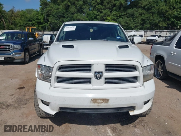 2012 Ram 1500 Sport with VIN 1C6RD7MT0CS190018, listed as a IAAI auction lot 42631890 with 112,071 mi miles and . Bid and sale history available at DreamBid. Image 12.