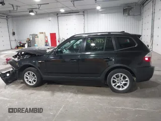 2004 BMW X3 2.5i with VIN WBXPA73464WC41900, listed as a IAAI auction lot 42007333 with 1 mi miles. Bid and sale history available at carsss.com. Image 14.