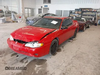 2005 Chevrolet Monte Carlo LS with VIN 2G1WW12E359144641, listed as a IAAI auction lot 41610327 with 1 mi miles. Bid and sale history available at carsss.com. Image 2.