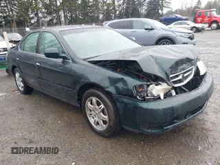 2001 Acura TL with VIN 19UUA56621A025342, listed as a IAAI auction lot 41658416 with 213,077 mi miles. Bid and sale history available at carsss.com. Image 1.
