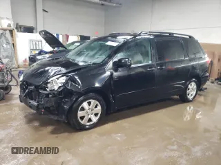 2008 Toyota Sienna XLE with VIN 5TDZK22C78S216036, listed as a Copart auction lot 47835365 with 176,325 mi miles and Salvage Title. Bid and sale history available at carsss.com. Image 1.