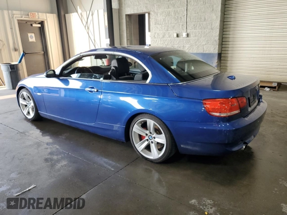 2008 BMW 3 Series 335i with VIN WBAWL735X8PX54458, listed as a Copart auction lot 71010104 with 56,304 mi miles and Salvage Title. Bid and sale history available at carsss.com. Image 2.