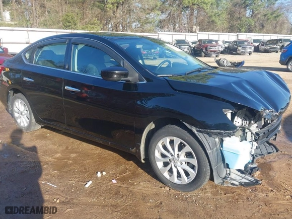 2019 Nissan Sentra SR with VIN 3N1AB7AP8KY272486, listed as a IAAI auction lot 41784415 with 56,058 mi miles. Bid and sale history available at carsss.com. Image 1.
