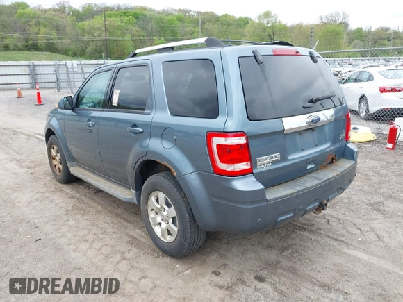 2011 Ford Escape Limited with VIN 1FMCU9EG0BKB38703, listed as a IAAI auction lot 42181197 with 157,400 mi miles and . Bid and sale history available at DreamBid. Image 3.