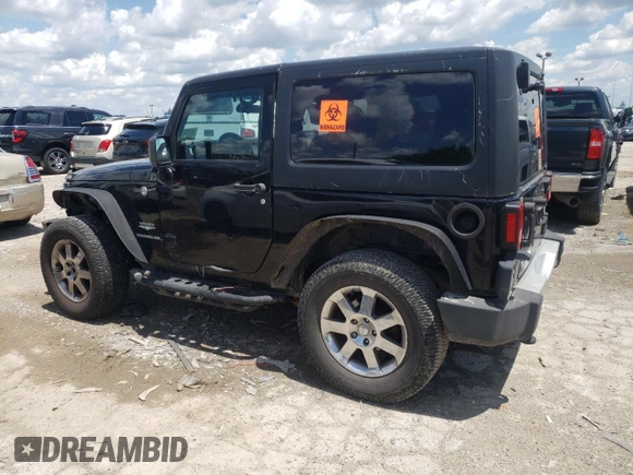 2011 Jeep Wrangler Sahara with VIN 1J4AA5D11BL528191, listed as a Copart auction lot 63252155 with 171,169 mi miles and Clean title. Bid and sale history available at DreamBid. Image 2.