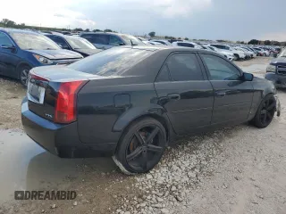 2006 Cadillac CTS with VIN 1G6DM57T460191002, listed as a Copart auction lot 69940674 with 0 mi miles and Salvage Title. Bid and sale history available at carsss.com. Image 3.