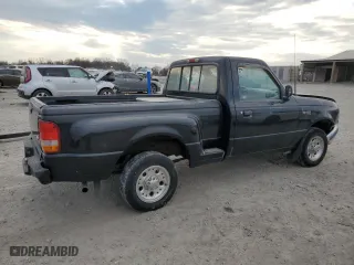 1996 Ford Ranger XL with VIN 1FTCR10AXTPA42589, listed as a Copart auction lot 44038635 with 332,201 mi miles and Salvage Title. Bid and sale history available at carsss.com. Image 3.