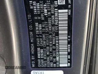 2018 Honda Clarity Plug-In Hybrid with VIN JHMZC5F13JC018132, listed as a Copart auction lot 46611325 with 69,507 mi miles and Salvage Title. Bid and sale history available at carsss.com. Image 14.