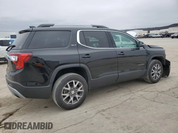2023 GMC Acadia SLT with VIN 1GKKNML45PZ135436, listed as a Copart auction lot 44863365 with 34,187 mi miles and Salvage Title. Bid and sale history available at DreamBid. Image 3.