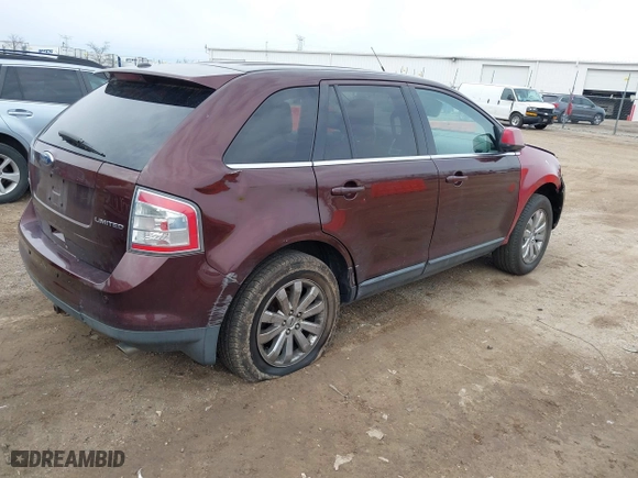 2009 Ford Edge Limited with VIN 2FMDK39C39BA45094, listed as a IAAI auction lot 41968011 with 195,897 mi miles. Bid and sale history available at carsss.com. Image 4.
