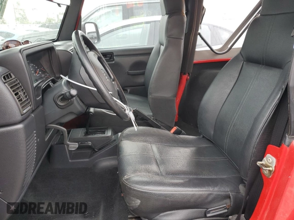 2005 Jeep Wrangler SE with VIN 1J4FA29S85P330100, listed as a Copart auction lot 85862984 with 75,526 mi miles and Salvage Title. Bid and sale history available at carsss.com. Image 7.