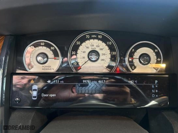 2015 Rolls-Royce Wraith with VIN SCA665C52FUX85482, listed as a Copart auction lot 77887554 with 99,781 mi miles and Salvage Title. Bid and sale history available at carsss.com. Image 8.