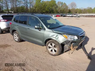 2015 Subaru Forester 2.5i Limited with VIN JF2SJAHC9FH801970, listed as a IAAI auction lot 42017032 with 169,364 mi miles. Bid and sale history available at carsss.com. Image 1.