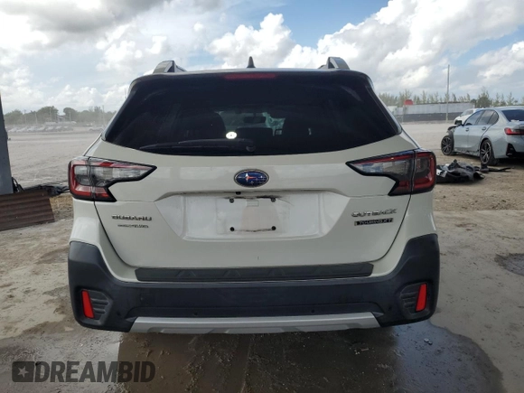 2020 Subaru Outback Touring XT with VIN 4S4BTGPD7L3232059, listed as a Copart auction lot 61237665 with 62,553 mi miles and Salvage title. Bid and sale history available at DreamBid. Image 6.