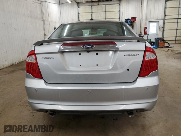 2012 Ford Fusion SPORT with VIN 3FAHP0KCXCR411759, listed as a Copart auction lot 49118685 with 81,252 mi miles and Salvage Title. Bid and sale history available at carsss.com. Image 6.