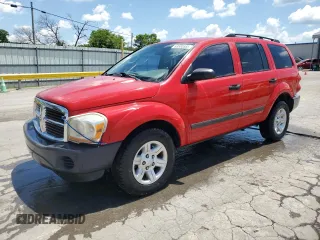 2005 Dodge Durango SXT z VIN 1D4HB38N65F614038, wystawiony jako Copart lot #63580585 z przebiegiem 301 673 mil mil oraz Szkoda całkowita • Salvage title. Historia ofert i sprzedaży dostępna na DreamBid. Obrazek 1.