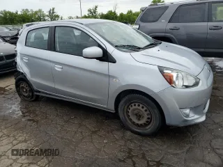 2015 Mitsubishi Mirage DE z VIN ML32A3HJ2FH047743, wystawiony jako Copart lot #58861625 z przebiegiem 117 016 mil mil oraz Czysty tytuł • Clean title. Historia ofert i sprzedaży dostępna na DreamBid. Obrazek 4.