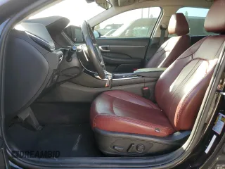 2020 Hyundai Sonata Hybrid Ultimate with VIN KMHL34JJXLA012105, listed as a Copart auction lot 76927134 with 66,897 mi miles and Salvage Title. Bid and sale history available at carsss.com. Image 7.
