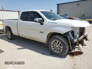2019 Chevrolet Silverado 1500 LT with VIN 1GCRWCED2KZ325508, listed as a Copart auction lot 48844205 with 95,644 mi miles and Salvage Title. Bid and sale history available at DreamBid. Image 4.