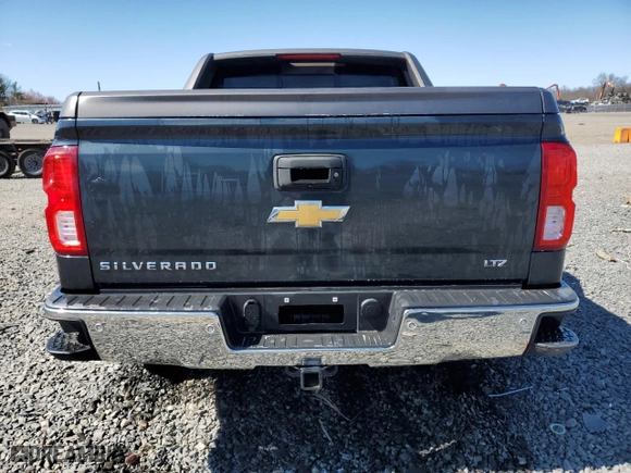 2017 Chevrolet Silverado 1500 LTZ with VIN 3GCUKSEC8HG448701, listed as a Copart auction lot 50702235 with 101,468 mi miles and Salvage Title. Bid and sale history available at carsss.com. Image 6.