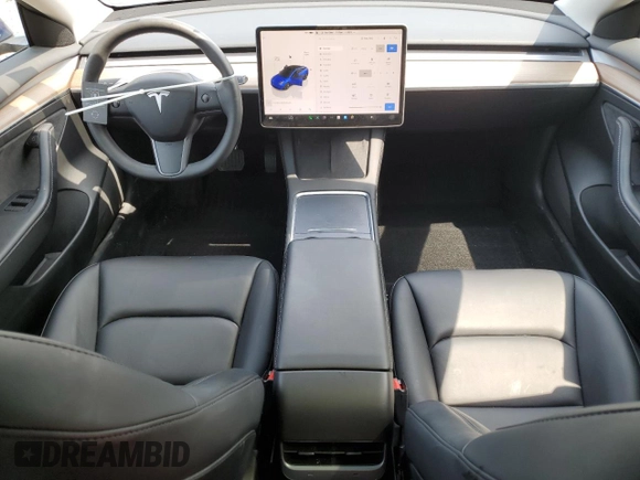 2023 Tesla Model 3 z VIN 5YJ3E1EA6PF656608, wystawiony jako Copart lot #59795925 z przebiegiem 26 445 mil mil oraz Szkoda całkowita • Salvage title. Historia ofert i sprzedaży dostępna na DreamBid. Obrazek 8.