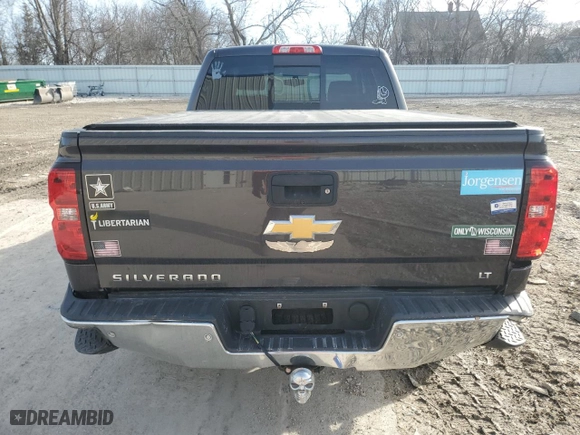 2014 Chevrolet Silverado 1500 LT with VIN 3GCUKREC1EG171166, listed as a Copart auction lot 46811205 with 94,495 mi miles and Clean Title. Bid and sale history available at carsss.com. Image 6.