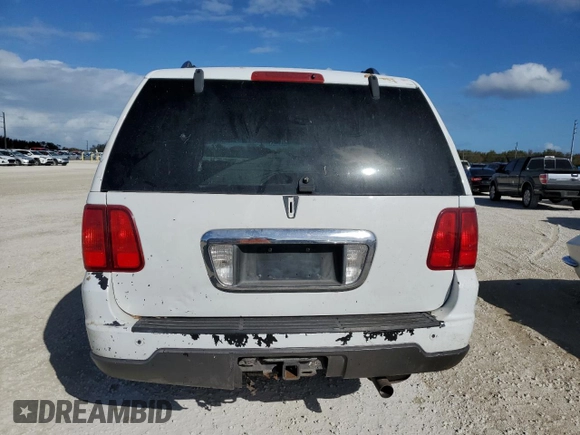 2003 Lincoln Navigator Luxury with VIN 5LMFU28R93LJ24633, listed as a Copart auction lot 78320594 with 0 mi miles and Clean Title. Bid and sale history available at carsss.com. Image 6.