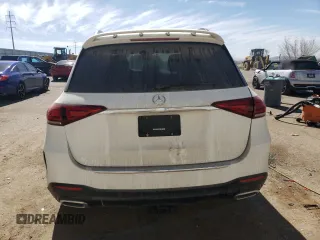 2023 Mercedes-Benz GLE 450 with VIN 4JGFB5KB7PA933099, listed as a Copart auction lot 45245835 with 28,455 mi miles and Salvage title. Bid and sale history available at DreamBid. Image 6.