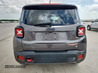2016 Jeep Renegade Trailhawk with VIN ZACCJBCT7GPD48085, listed as a Copart auction lot 61563515 with 205,070 mi miles and Salvage title. Bid and sale history available at DreamBid. Image 6.
