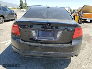 2005 Acura TL with VIN 19UUA66215A058180, listed as a Copart auction lot 52783085 with 43,976 mi miles and Salvage Title. Bid and sale history available at carsss.com. Image 6.