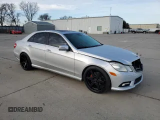 2010 Mercedes-Benz E 350 Luxury with VIN WDDHF5GB4AA196547, listed as a Copart auction lot 46485245 with 126,400 mi miles and Salvage Title. Bid and sale history available at carsss.com. Image 4.