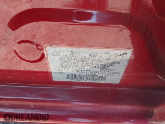 2015 Nissan Note S Plus с VIN 3N1CE2CP4FL439493, выставлен на аукционе IAAI как лот 42007282 с пробегом 154 559 миль миль и . История ставок и продаж доступна на DreamBid. Изображение 9.