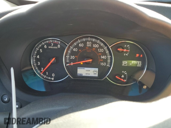 2012 Nissan Maxima SV with VIN 1N4AA5AP6CC860178, listed as a Copart auction lot 57083185 with 89,285 mi miles and Salvage title. Bid and sale history available at DreamBid. Image 9.