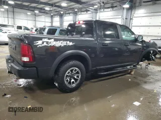 2018 Ram 1500 Rebel with VIN 1C6RR7YT8JS180068, listed as a Copart auction lot 44908605 with 123,408 mi miles and Salvage Title. Bid and sale history available at carsss.com. Image 3.