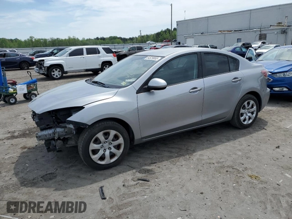 2013 Mazda 3 i SV with VIN JM1BL1TG5D1796307, listed as a Copart auction lot 54529955 with 89,558 mi miles and Salvage title. Bid and sale history available at DreamBid. Image 1.