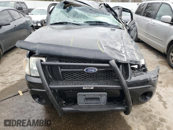 2005 Ford Explorer Sport Trac XLS with VIN 1FMZU77K75UB45740, listed as a Copart auction lot 48241124 with Not provided miles and Salvage title. Bid and sale history available at DreamBid. Image 11.