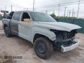 2023 Toyota Tundra SR5 with VIN 5TFLA5DB8PX071662, listed as a IAAI auction lot 42317265 with 17,972 mi miles and . Bid and sale history available at DreamBid. Image 1.