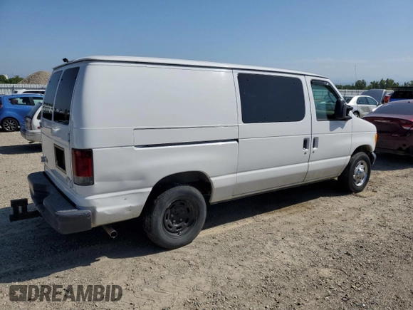2006 Ford Econoline Cargo with VIN 1FTRE14W76DB44255, listed as a Copart auction lot 54927385 with 208,158 mi miles and Clean Title. Bid and sale history available at carsss.com. Image 3.
