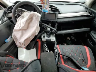 2021 Honda Civic LX с VIN 2HGFC2F66MH517914, выставлен на аукционе Copart как лот 61047225 с пробегом Не указан миль и Списание • Salvage title. История ставок и продаж доступна на DreamBid. Изображение 8.