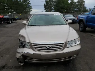 2007 Hyundai Azera SE with VIN KMHFC46F57A227589, listed as a Copart auction lot 68121904 with 105,724 mi miles and Salvage Title. Bid and sale history available at carsss.com. Image 5.