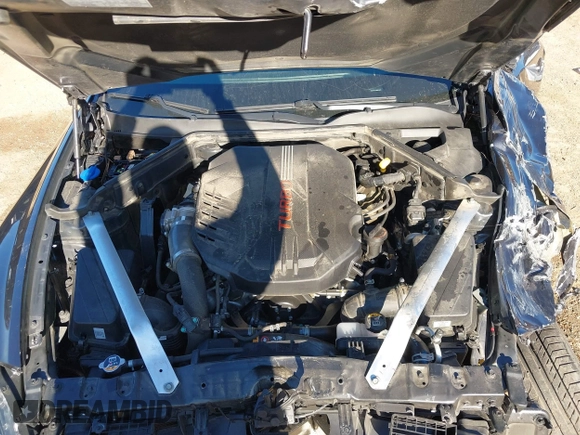 2022 Kia Stinger GT1 with VIN KNAE45LC8N6111815, listed as a IAAI auction lot 41712300 with 58,779 mi miles and . Bid and sale history available at DreamBid. Image 10.