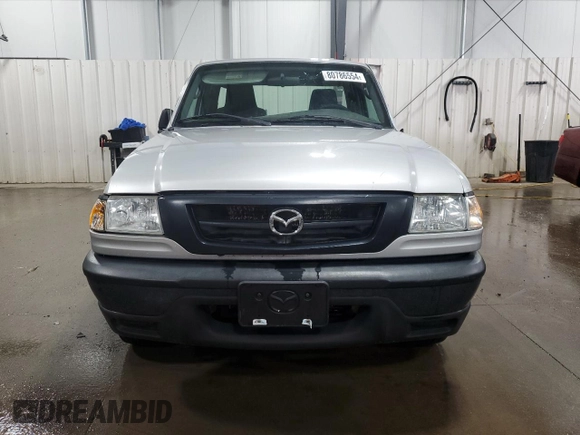 2005 Mazda B-Series 2WD Truck with VIN 4F4YR12D85PM01154, listed as a Copart auction lot 80786554 with 177,593 mi miles and Salvage Title. Bid and sale history available at carsss.com. Image 5.